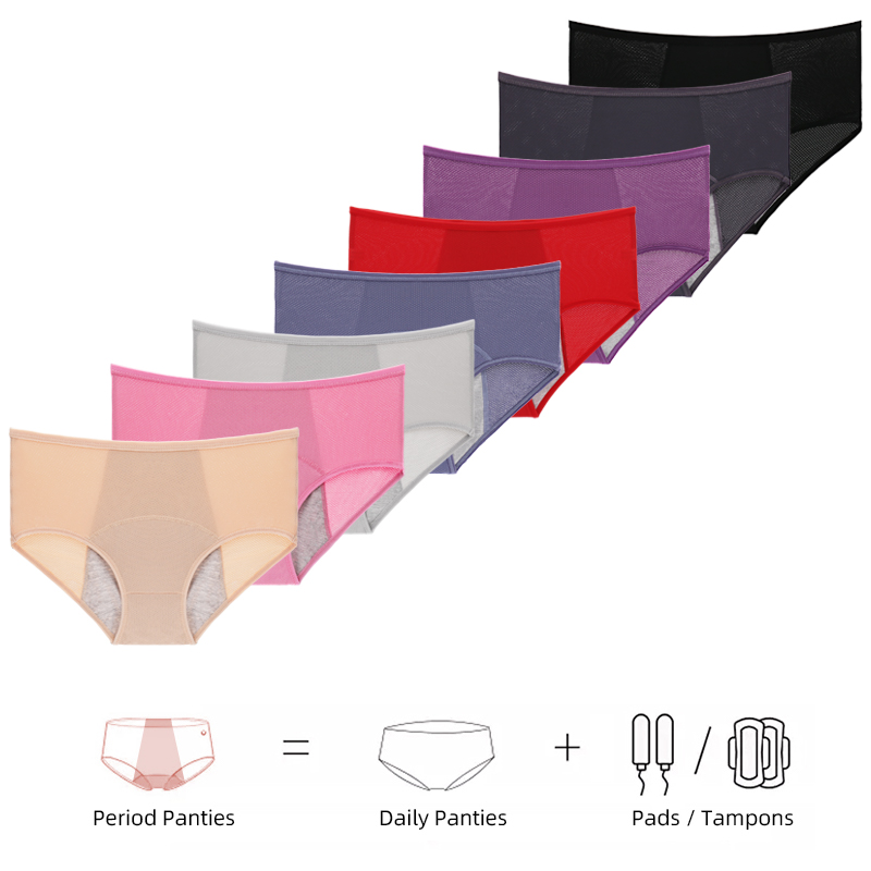 Women Period Underwear High‑wa - Period Panty Absorbent ulasan dan harga