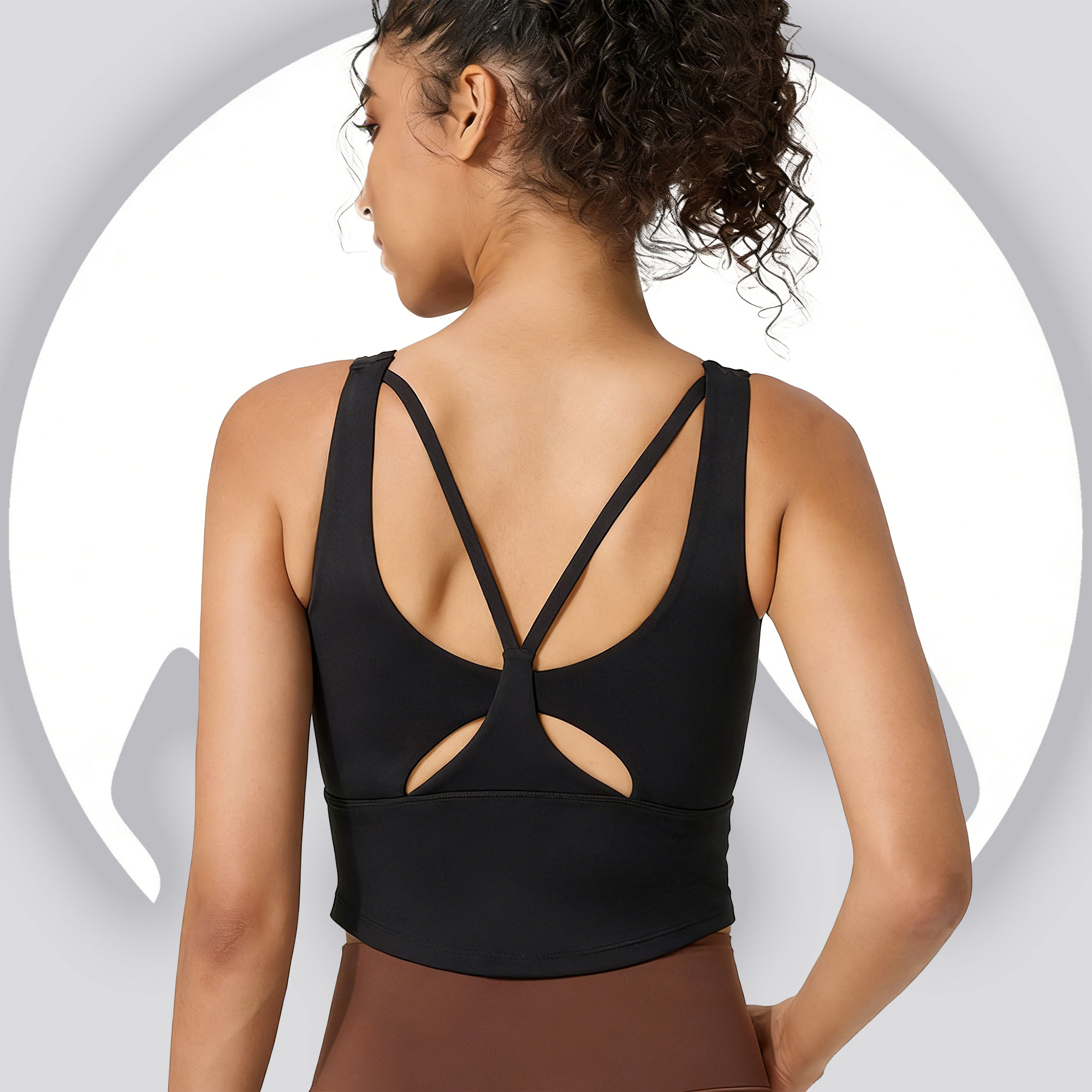 Women's Fixed Cup Yoga Sports  - Sports Bra High Impact ulasan dan harga