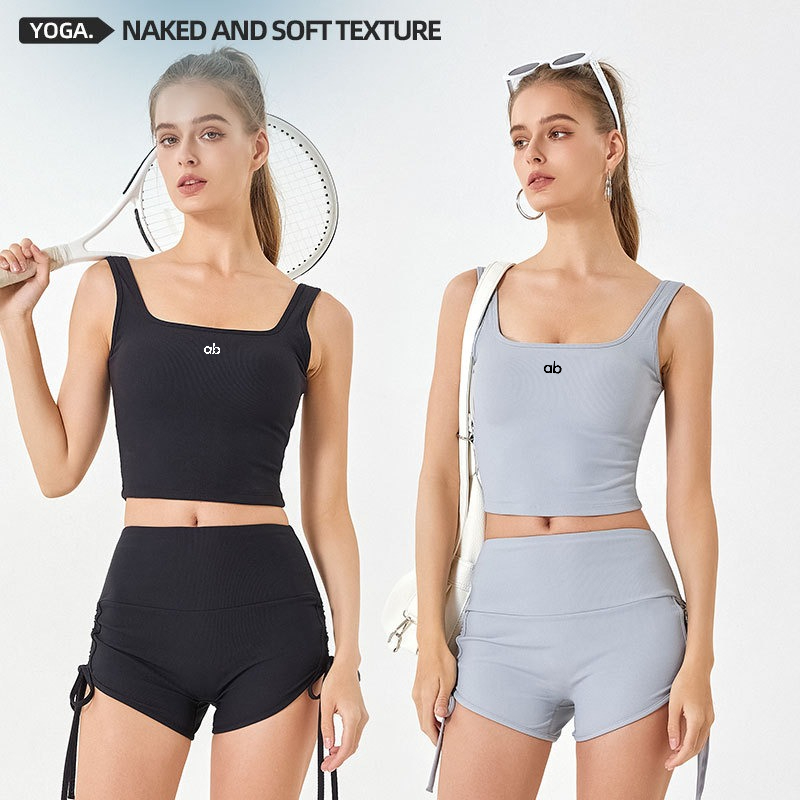 Women Summer Ribbed Yoga Tank  - Sports Bra High Impact ulasan dan harga
